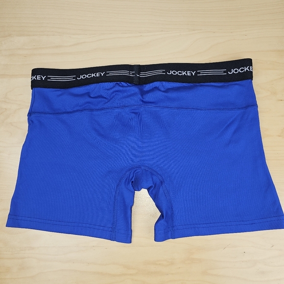 NWT Jockey Sport Performance Stretch Boxer Brief 6 Inch Inseam NOS From 2010 Lg. - Picture 3 of 7